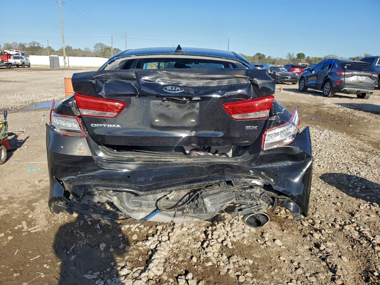 2018 Kia Optima Ex VIN: 5XXGU4L37JG203287 Lot: 93896055