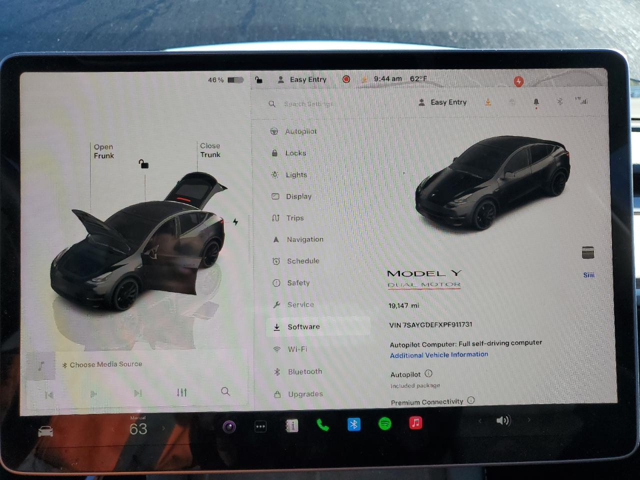 2023 Tesla Model Y VIN: 7SAYGDEFXPF911731 Lot: 94956185