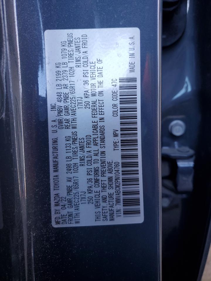 2023 Mazda Cx-50 Preferred Plus VIN: 7MMVABCM2PN104760 Lot: 93240395