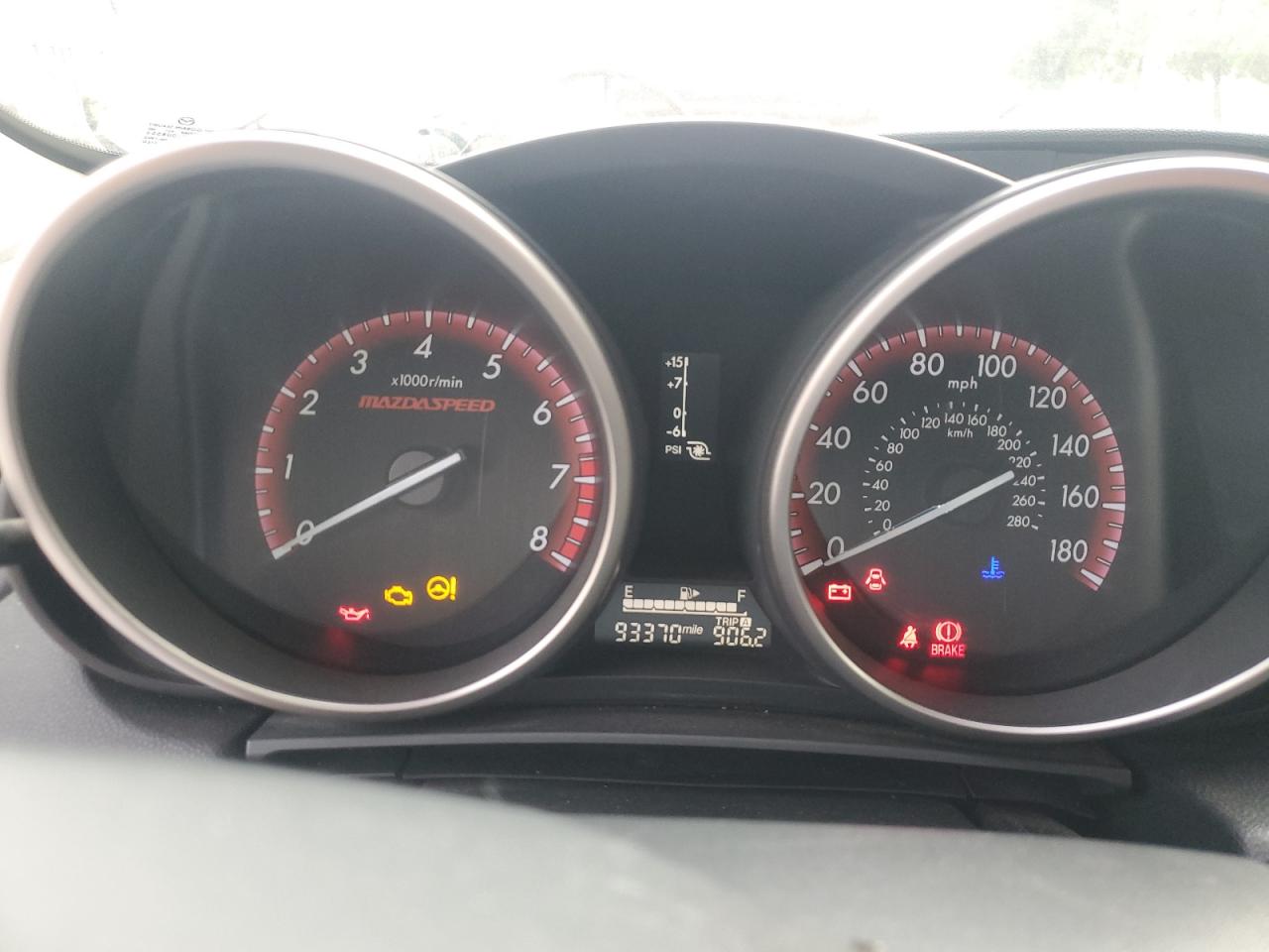 2012 Mazda Speed 3 VIN: JM1BL1L42C1626040 Lot: 91323145