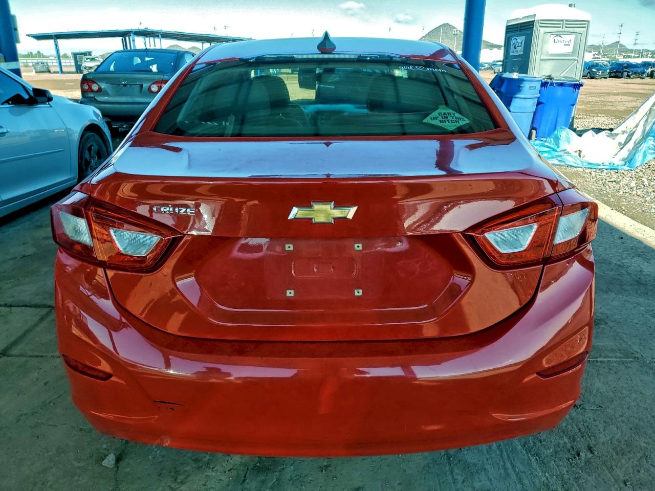 2017 Chevrolet Cruze Ls VIN: 1G1BC5SM3H7185816 Lot: 93379315