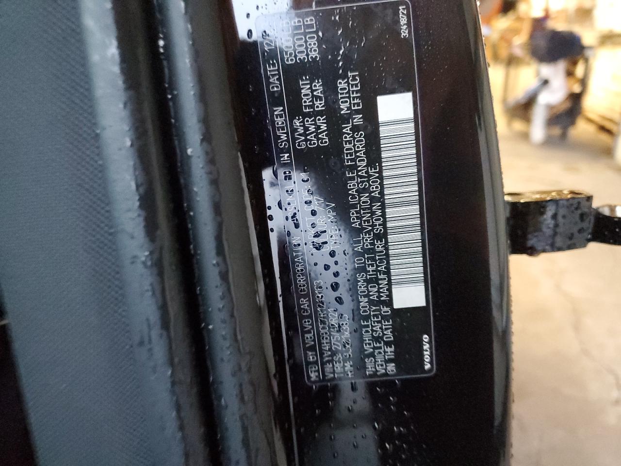 2024 Volvo Xc90 Plus VIN: YV4H60CE7R1219163 Lot: 92928615