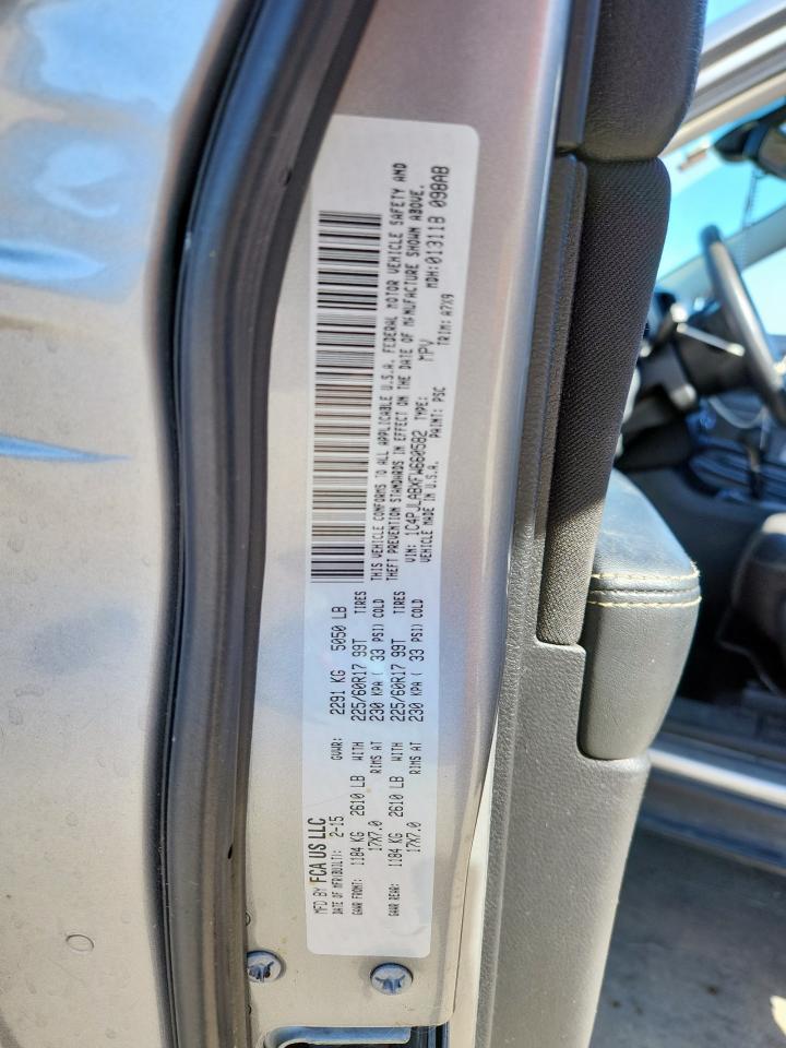 2015 Jeep Cherokee Sport VIN: 1C4PJLABXFW660582 Lot: 92185975