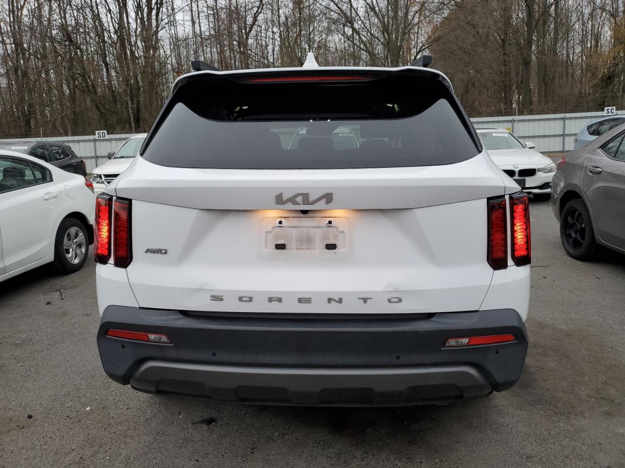 2022 Kia Sorento S VIN: 5XYRLDLC3NG105760 Lot: 92994145