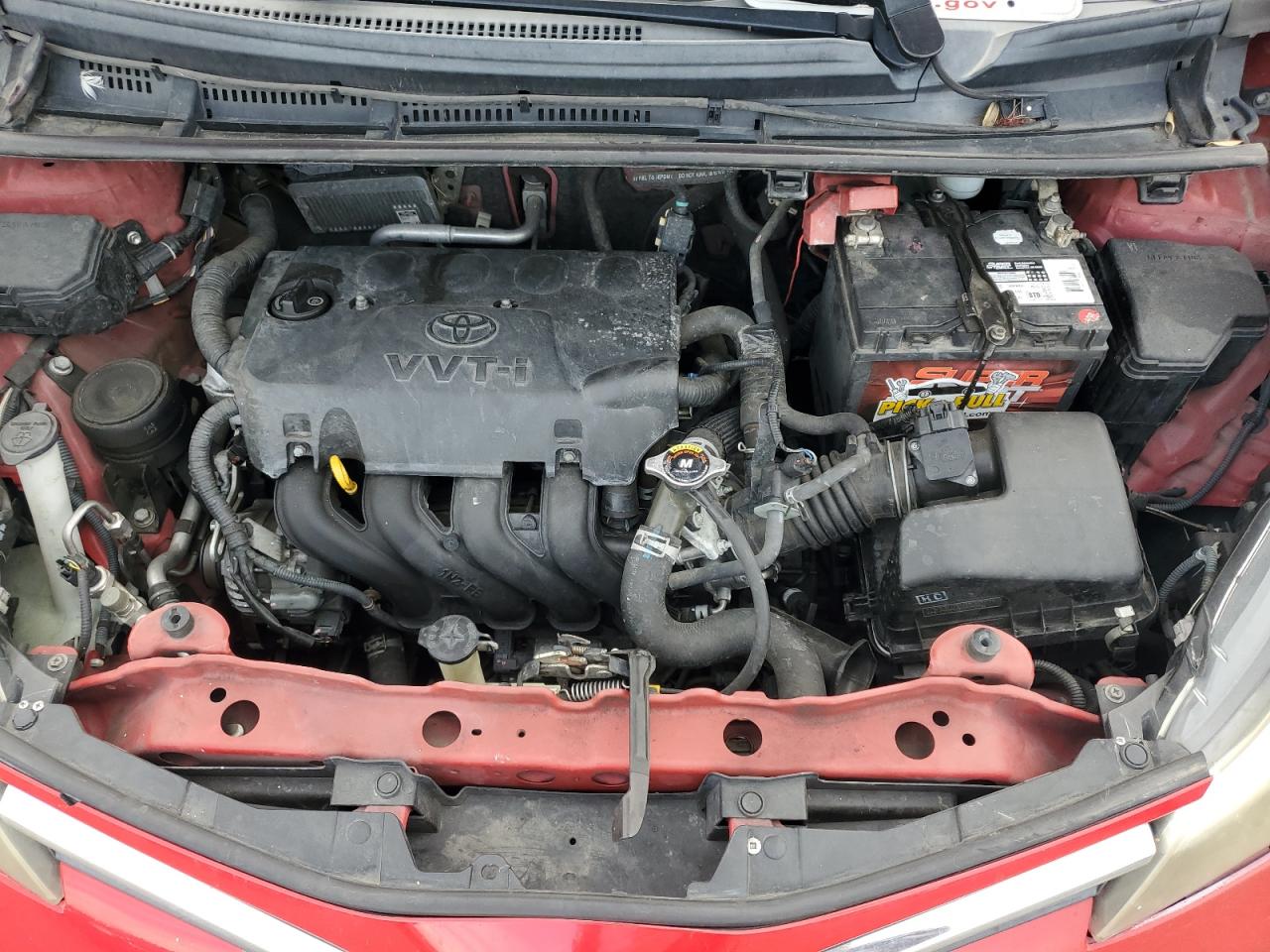 2015 Toyota Yaris VIN: VNKKTUD34FA039096 Lot: 92315195