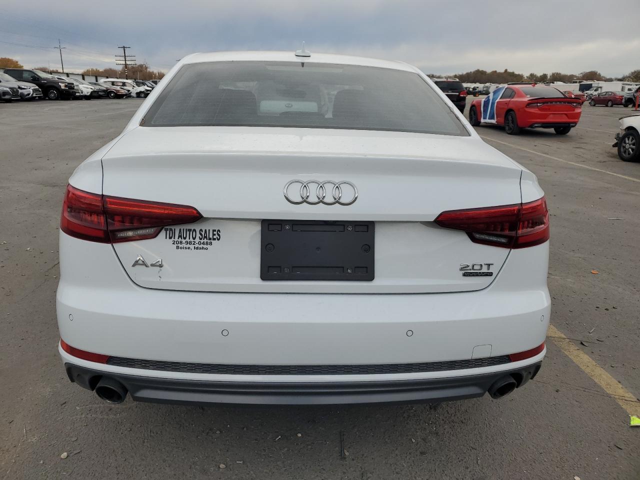 2017 Audi A4 Premium Plus VIN: WAUENAF44HN034980 Lot: 92062635