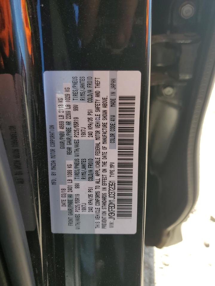 2018 Mazda Cx-5 Grand Touring VIN: JM3KFBDM1J0372391 Lot: 91133005