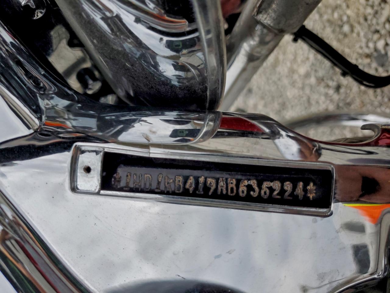 2010 Harley-Davidson Flhx VIN: 1HD1KB419AB636224 Lot: 93647765