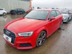2016 AUDI A3 1.6 TDI S LINE 3DR for sale at Copart PETERLEE