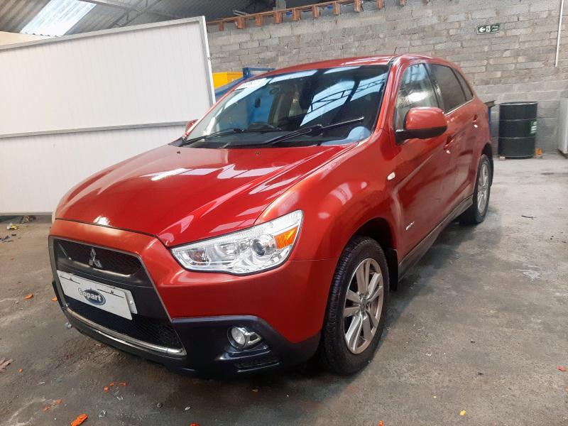 2010 MITSUBISHI ASX 1.8 3 CLEARTEC 5DR for sale at Copart BELFAST