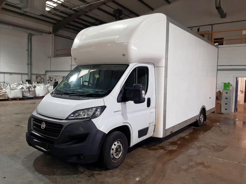 2020 FIAT DUCATO 2.3 MULTIJET CHASSIS CAB 140 for sale at Copart SANDTOFT