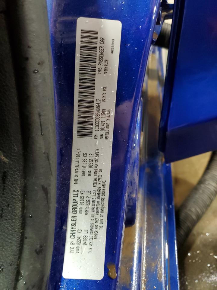 2015 Chrysler 200 S VIN: 1C3CCCDG8FN606417 Lot: 90667615