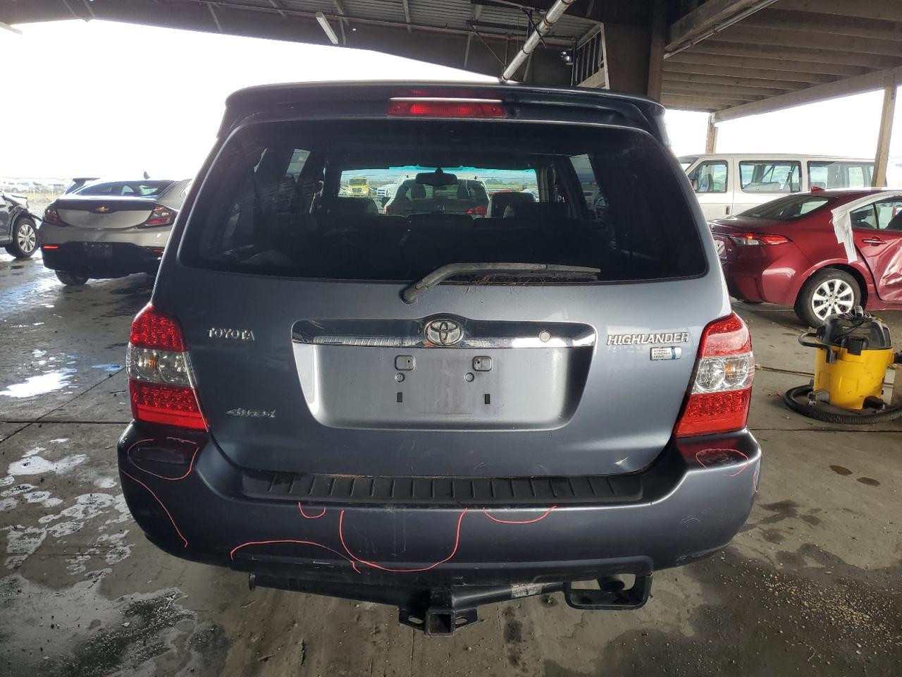 2006 Toyota Highlander Hybrid VIN: JTEEW21A860026986 Lot: 93261275