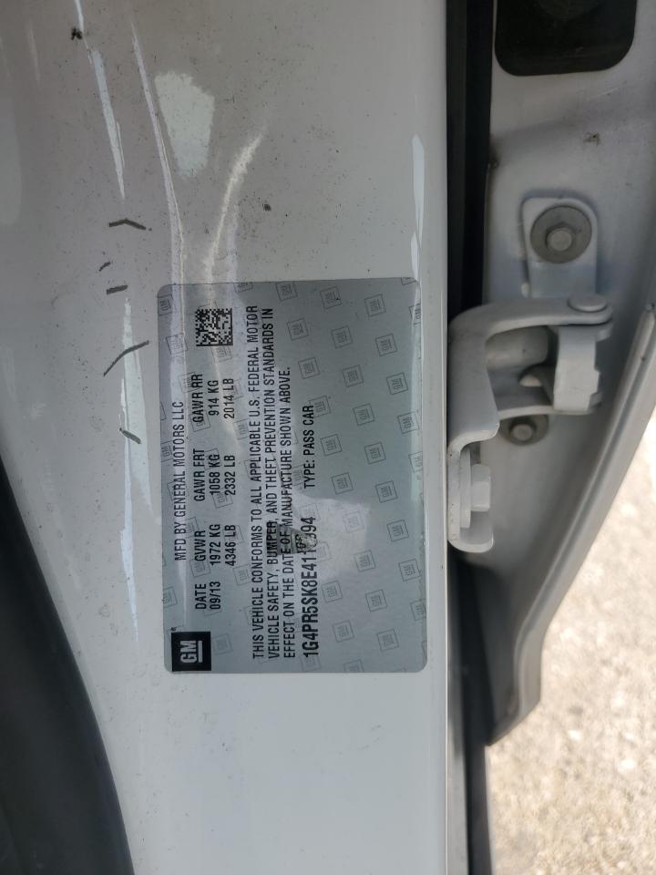 2014 Buick Verano Convenience VIN: 1G4PR5SK8E4116994 Lot: 92700395