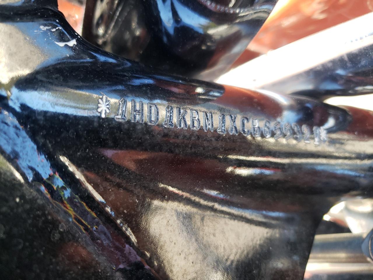 2012 Harley-Davidson Flhx Street Glide VIN: 1HD1KBM1XCB655321 Lot: 86306105