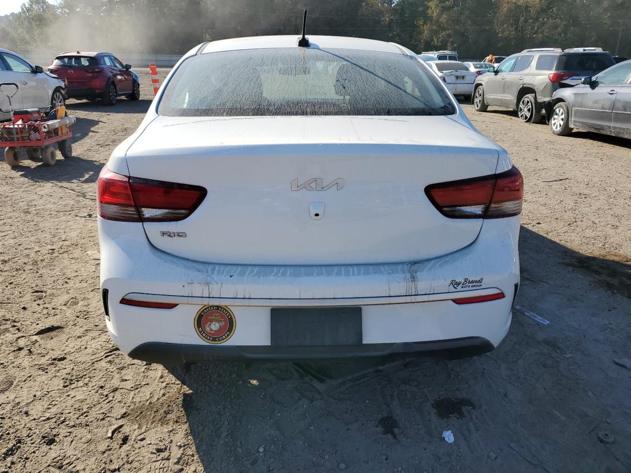 2022 Kia Rio Lx VIN: 3KPA24AD1NE445255 Lot: 92437605