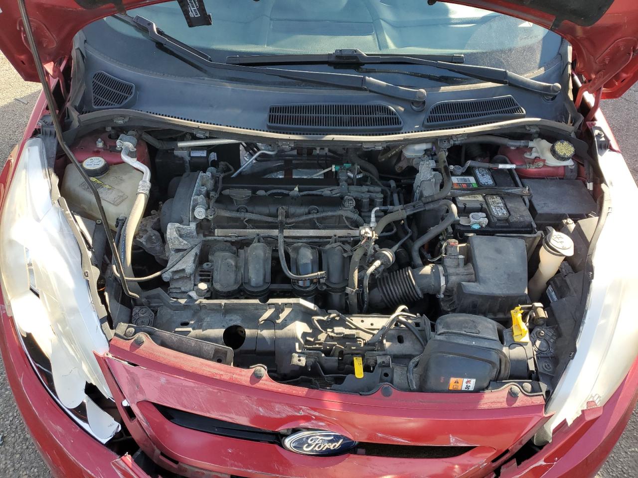 2012 Ford Fiesta Se VIN: 3FADP4EJ9CM158687 Lot: 92367005