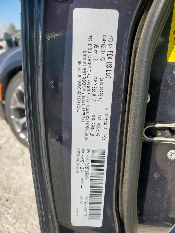 2015 Chrysler 300 S VIN: 2C3CCABG5FH842099 Lot: 92404605