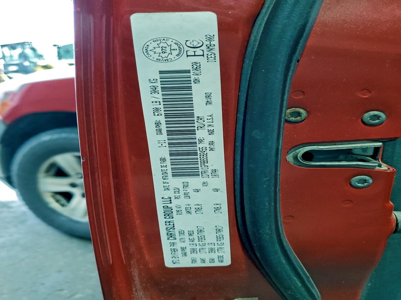 2011 Dodge Ram 1500 VIN: 1D7RV1GP8BS592455 Lot: 92623585