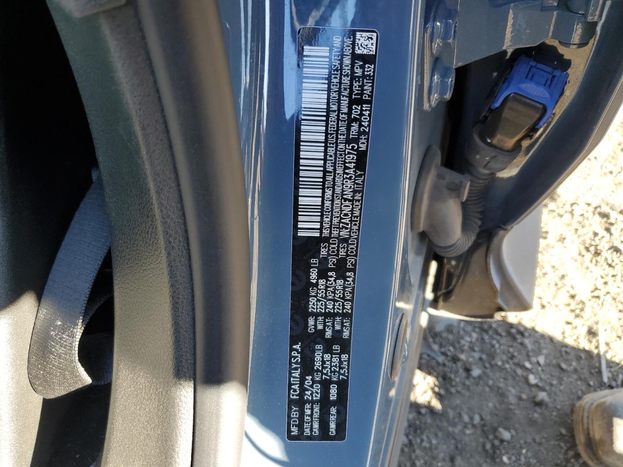 2024 Dodge Hornet Gt VIN: ZACNDFAN9R3A41975 Lot: 92914285