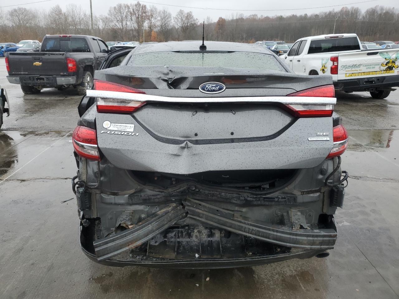 2018 Ford Fusion Se VIN: 3FA6P0HD0JR270589 Lot: 92315655