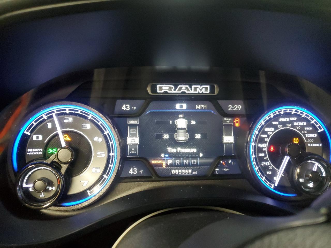 2019 Ram 1500 Limited VIN: 1C6SRFHT8KN524896 Lot: 92132555