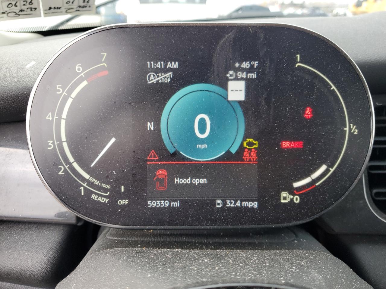 2023 Mini Cooper VIN: WMW33DH06P2S67123 Lot: 91711805