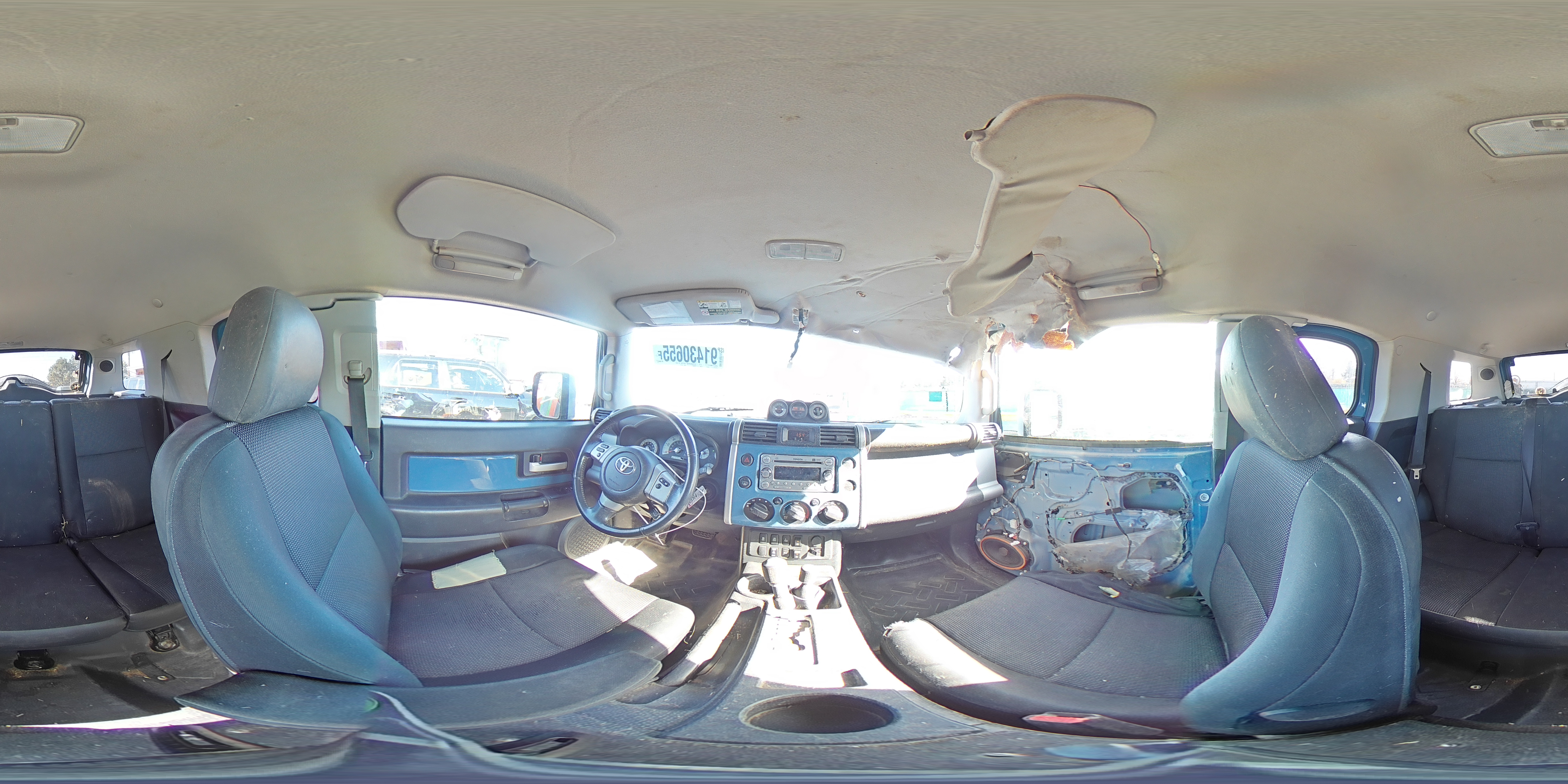 2012 Toyota Fj Cruiser VIN: JTEBU4BF5CK118572 Lot: 91430655