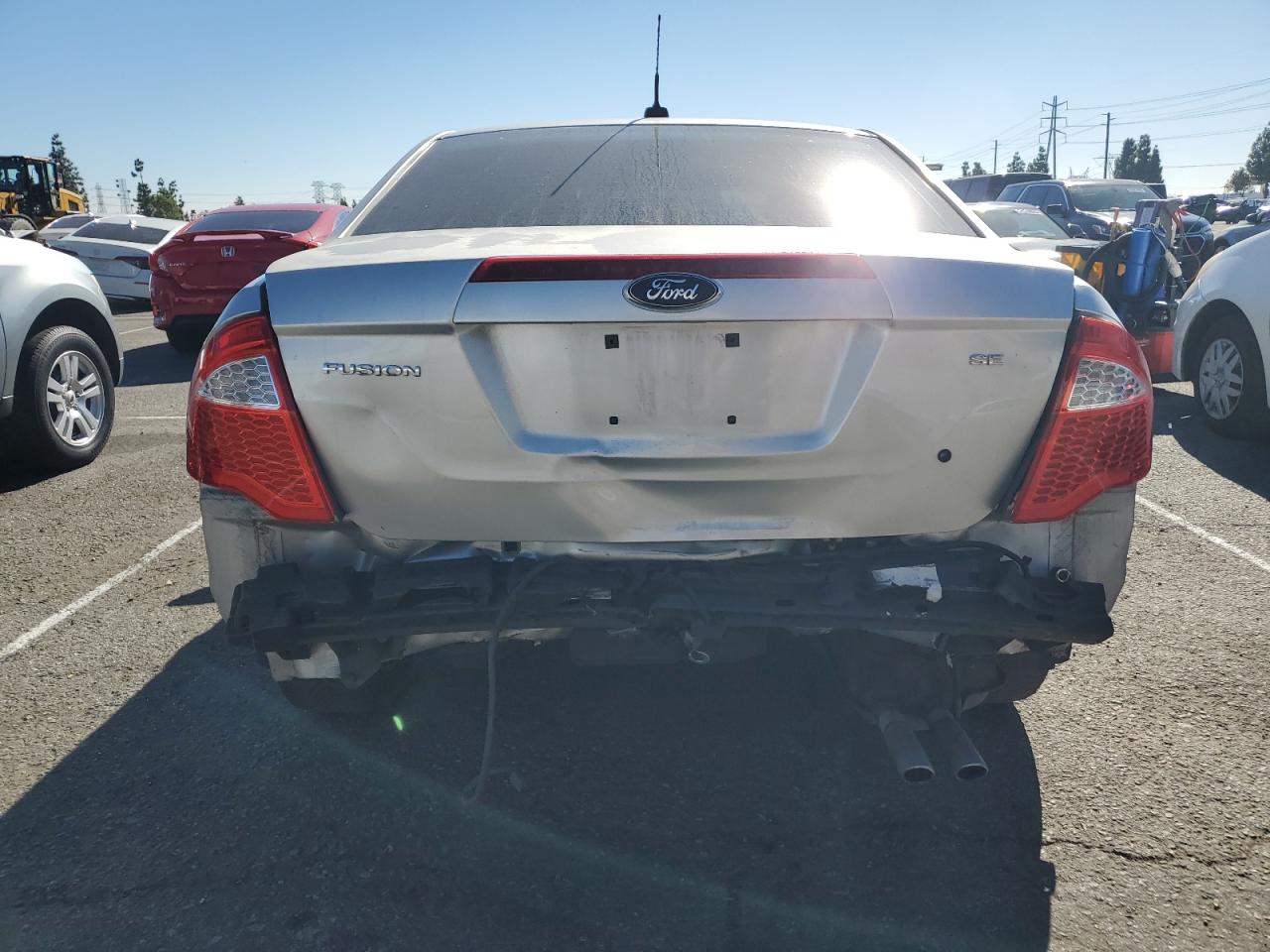 2012 Ford Fusion Se VIN: 3FAHP0HA4CR378070 Lot: 92070565