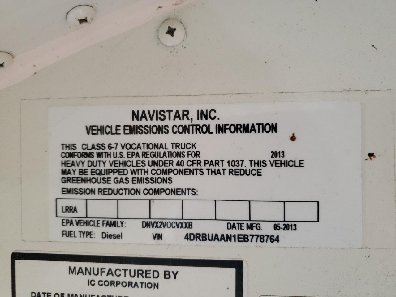 2014 Ic Corporation Ce Series School - School Bus VIN: 4DRBUAAN1EB778764 Lot: 90339005