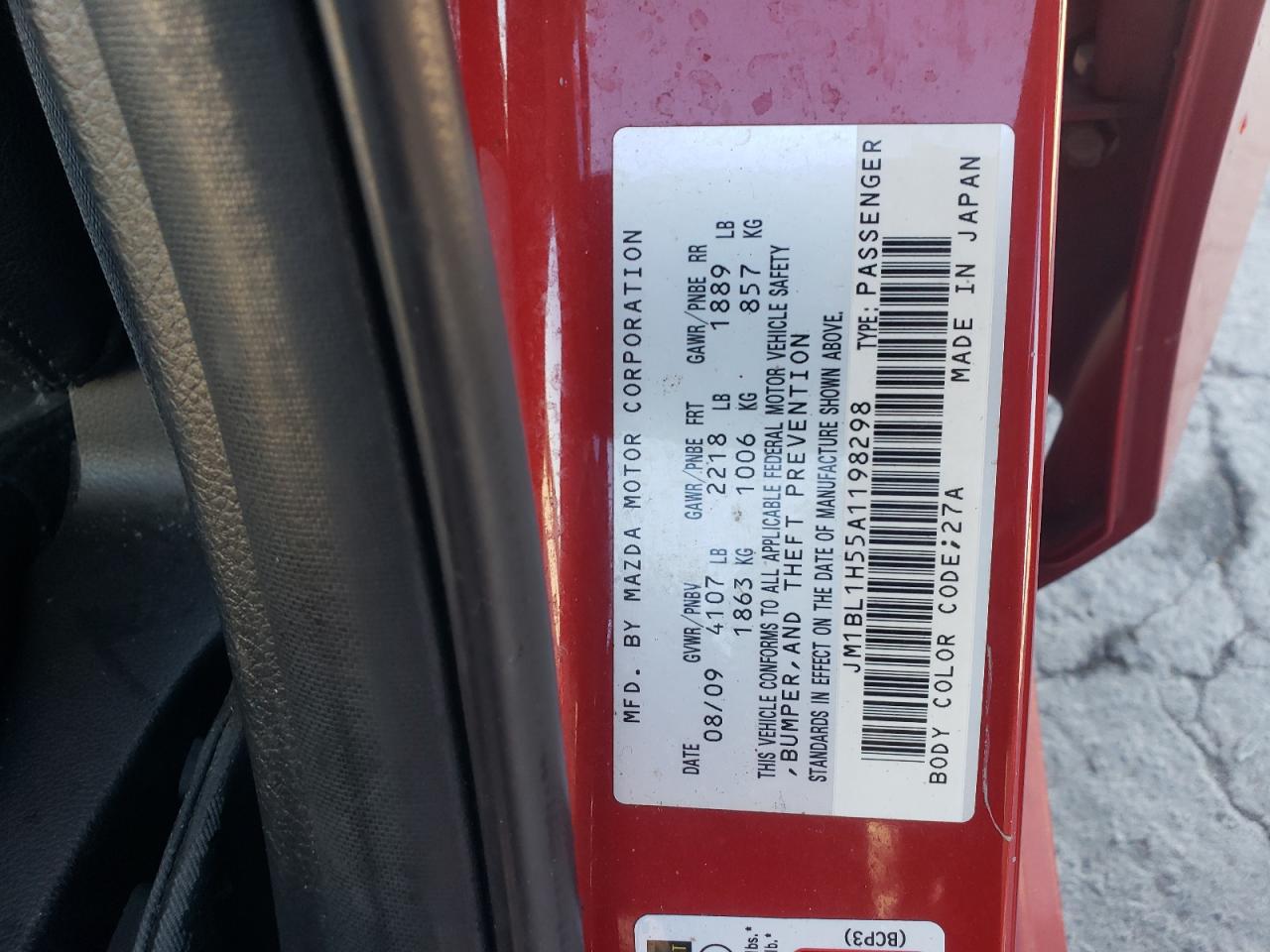 2010 Mazda 3 S VIN: JM1BL1H55A1198298 Lot: 90953755