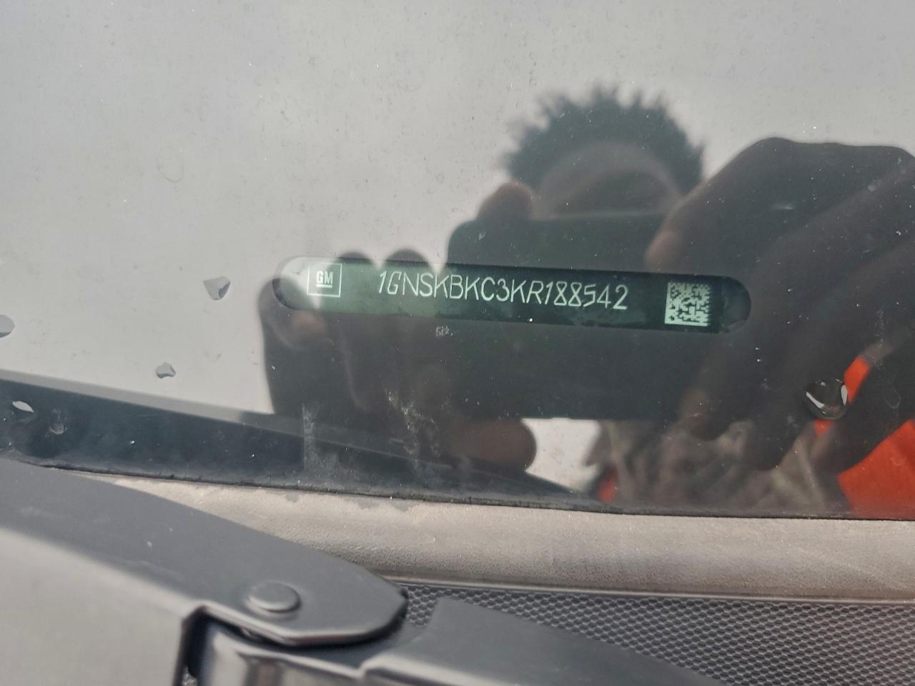 2019 Chevrolet Tahoe K1500 Lt VIN: 1GNSKBKC3KR188542 Lot: 93876705