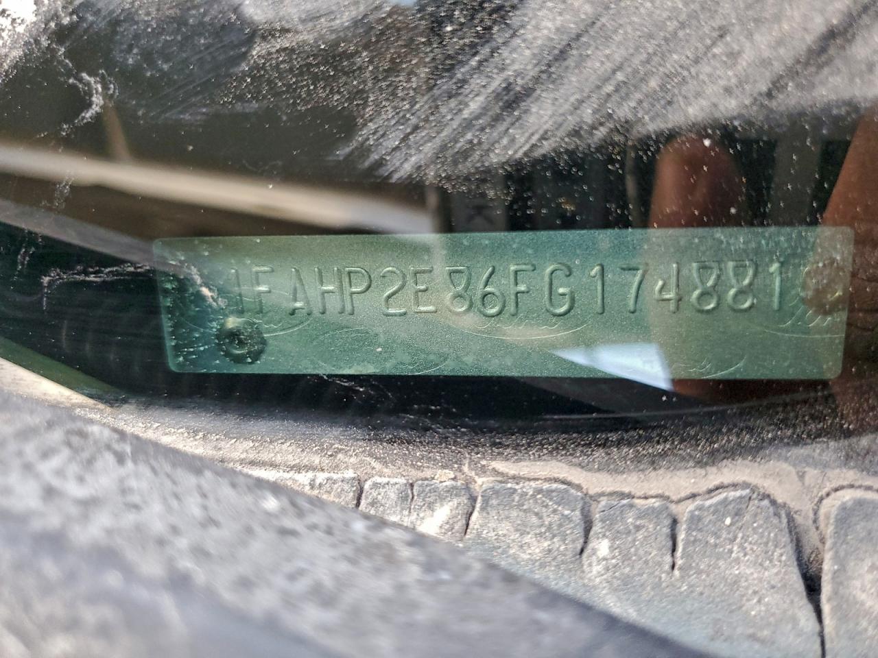 2015 Ford Taurus Sel VIN: 1FAHP2E86FG174881 Lot: 93422295