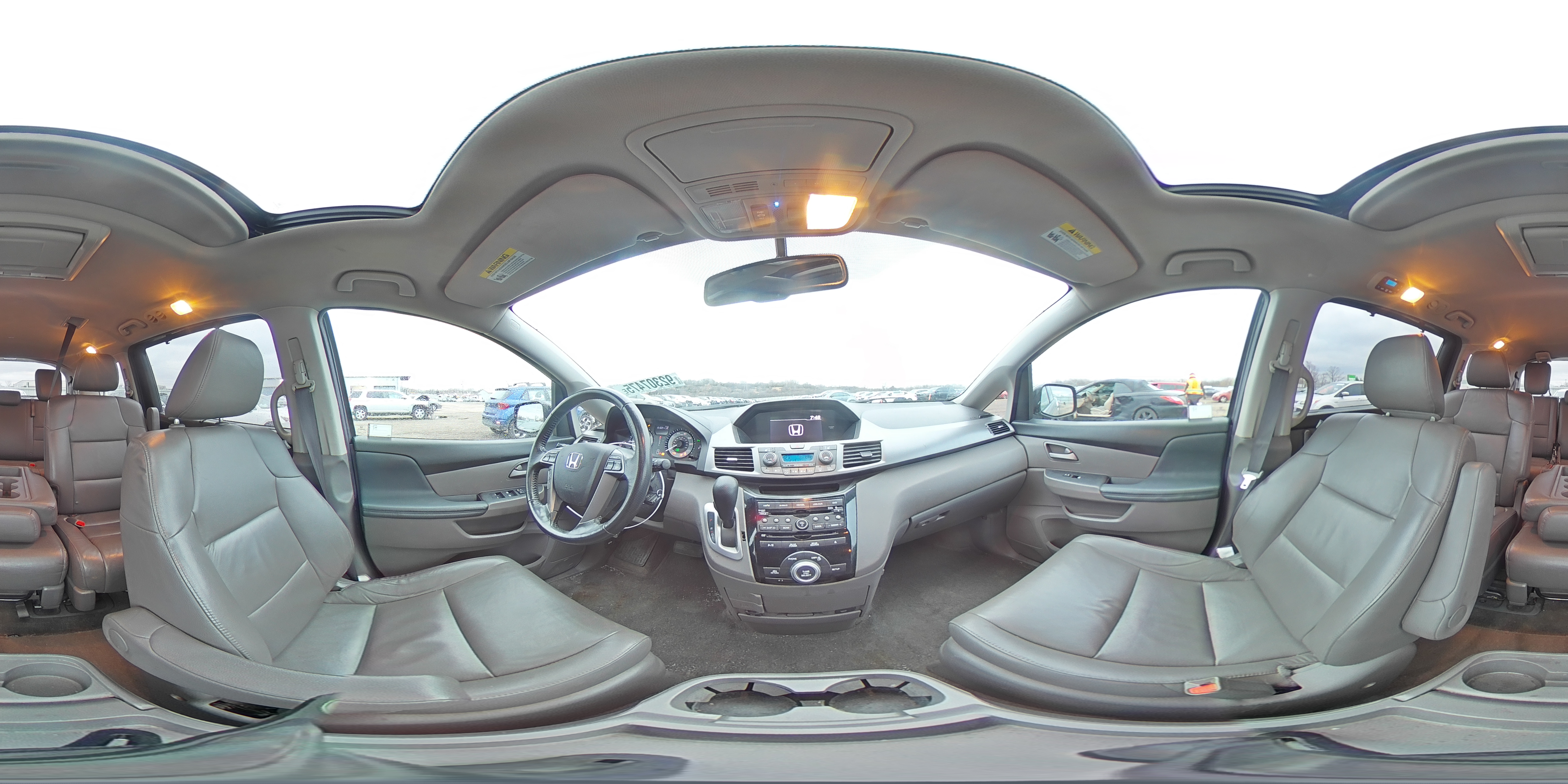 2013 Honda Odyssey Exl VIN: 5FNRL5H65DB081850 Lot: 92307475