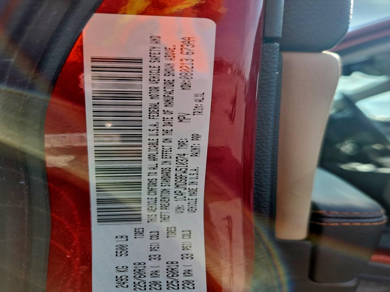 2015 Jeep Cherokee Limited VIN: 1C4PJMDS8FW510374 Lot: 94042825