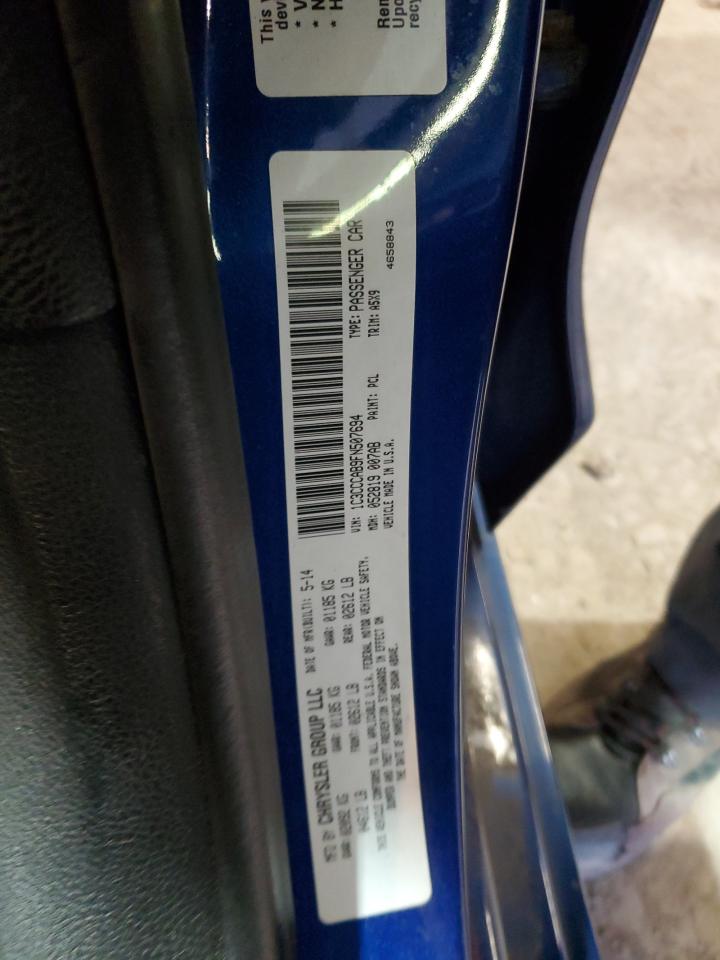 2015 Chrysler 200 Limited VIN: 1C3CCCAB9FN507694 Lot: 90622975