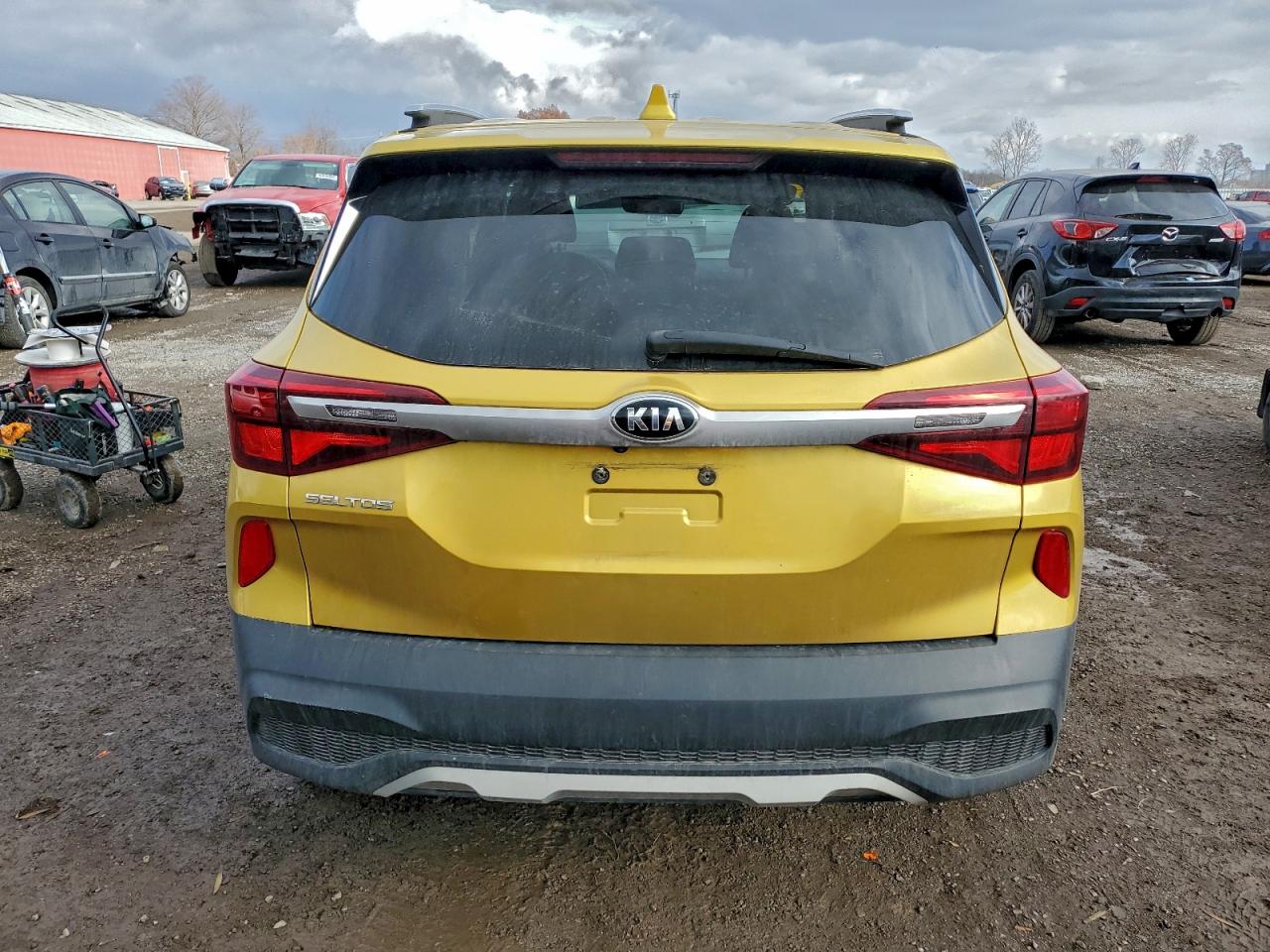 2021 Kia Seltos Lx VIN: KNDEPCAA1M7110367 Lot: 92887375