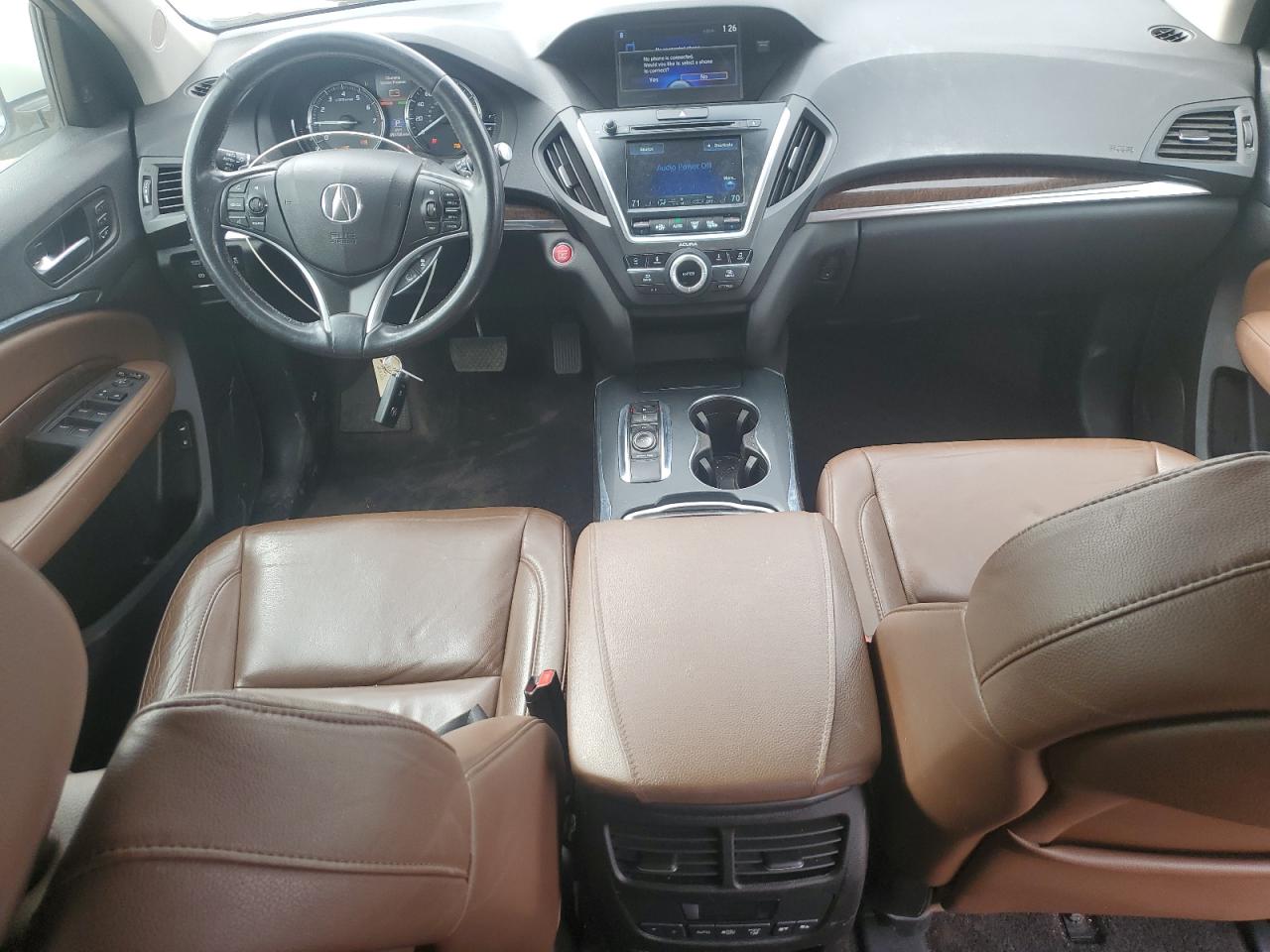 2017 Acura Mdx Technology VIN: 5FRYD4H57HB024869 Lot: 92186365