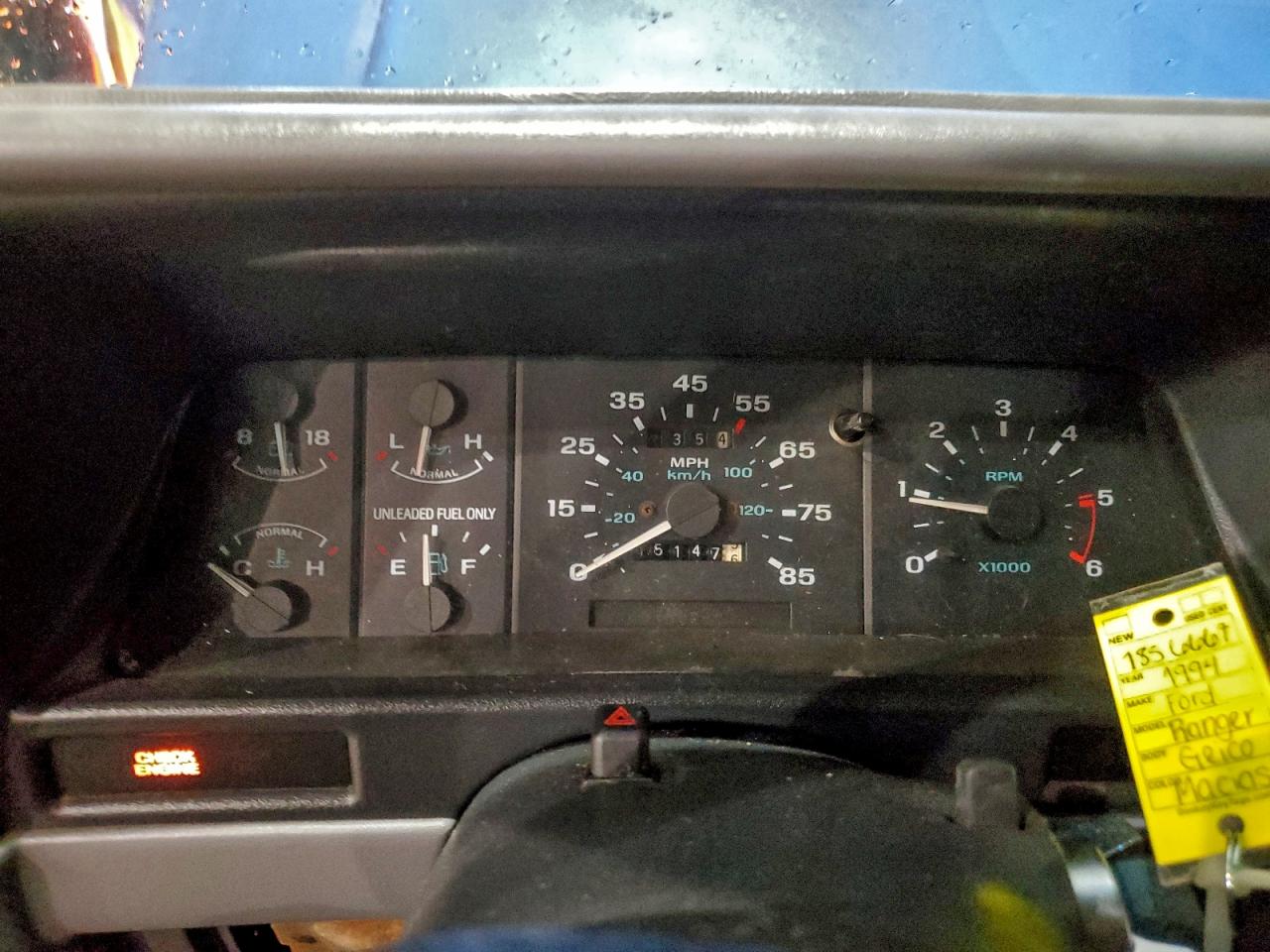 1994 Ford Ranger Super Cab VIN: 1FTCR15X4RTA23887 Lot: 94064265