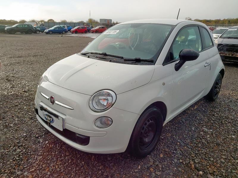 2014 FIAT 500 1.2 POP 3DR [START STOP] for sale at Copart YORK