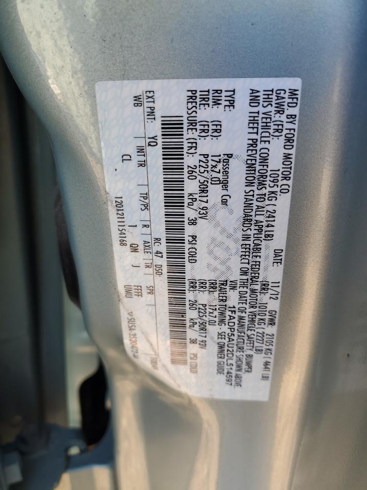 2013 Ford C-Max Se VIN: 1FADP5AU2DL514597 Lot: 92712335