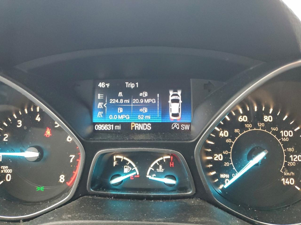 2017 Ford Escape Titanium VIN: 1FMCU9JD3HUA47403 Lot: 93480425