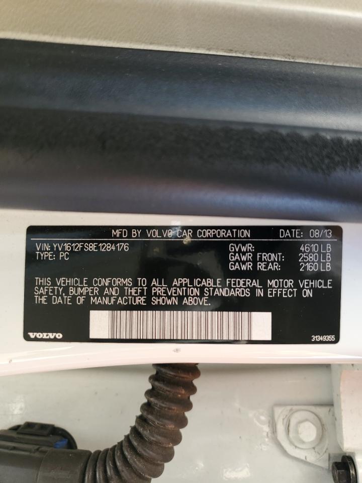 2014 Volvo S60 T5 VIN: YV1612FS8E1284176 Lot: 91842245