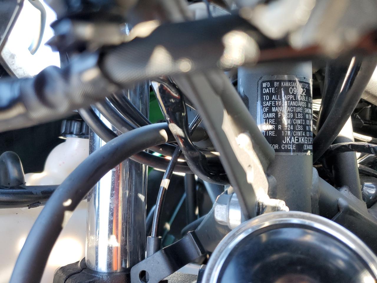 2023 Kawasaki Ex400 VIN: JKAEXKG13PDAL8740 Lot: 91275235