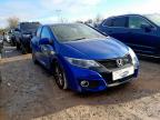 2015 HONDA CIVIC 1.6 I-DTEC SE PLUS 5DR [NAV] for sale at Copart BRISTOL