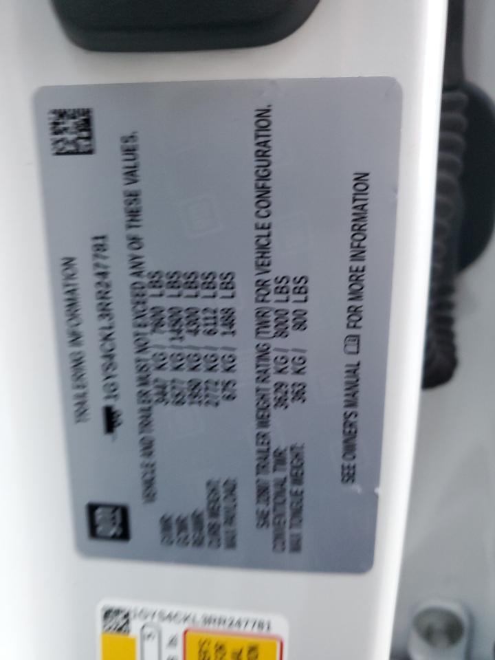 2024 Cadillac Escalade Premium Luxury VIN: 1GYS4CKL3RR247781 Lot: 93321665