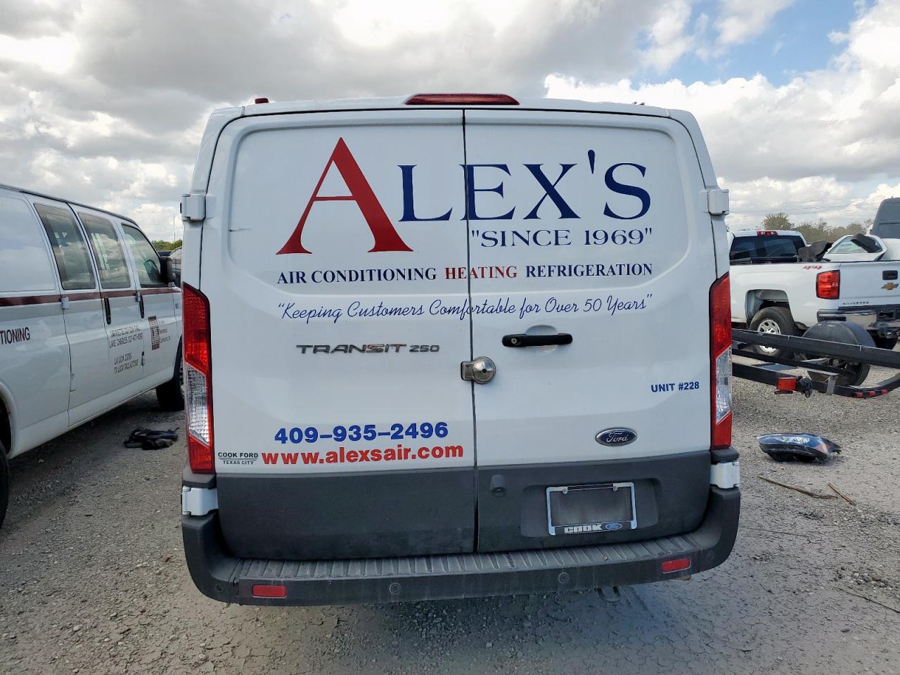 2023 Ford Transit T-250 Delivery Van VIN: 1FTBR1Y89PKA62171 Lot: 91002205