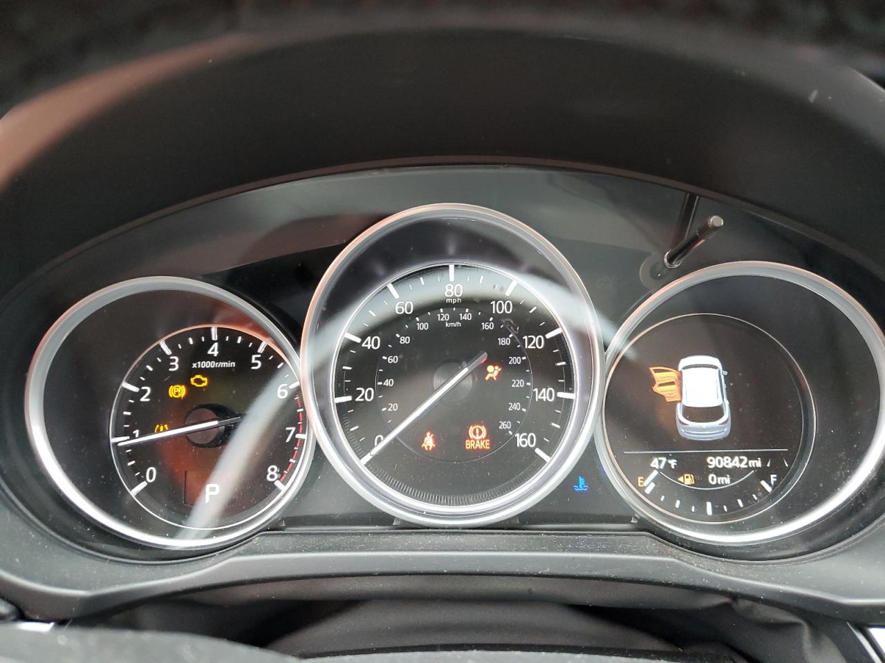 2020 Mazda Cx-5 Touring VIN: JM3KFBCM2L1845326 Lot: 92481405