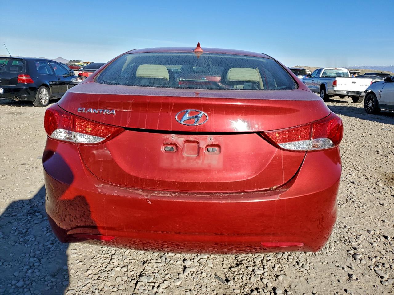 2013 Hyundai Elantra Gls VIN: KMHDH4AE6DU493091 Lot: 93783025
