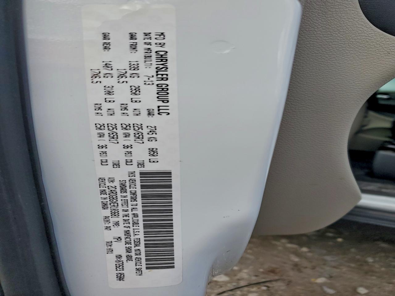 2014 Dodge Grand Caravan Se VIN: 2C4RDGBGXER103681 Lot: 92678145